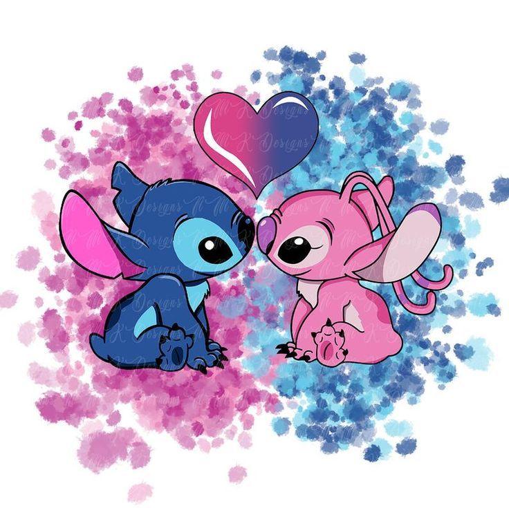 Stitch And Angel Sublimation Designs Png Graphic Design T Lilo