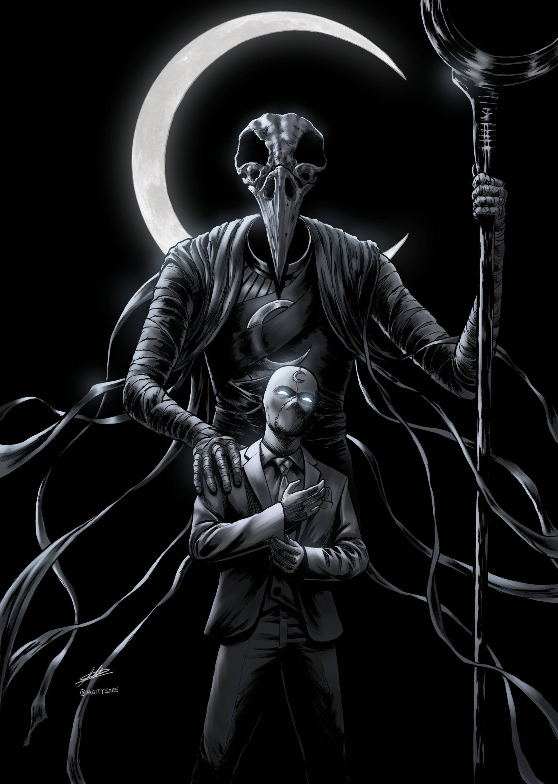 Fonds D Cran Moon Knight Wallpaper
