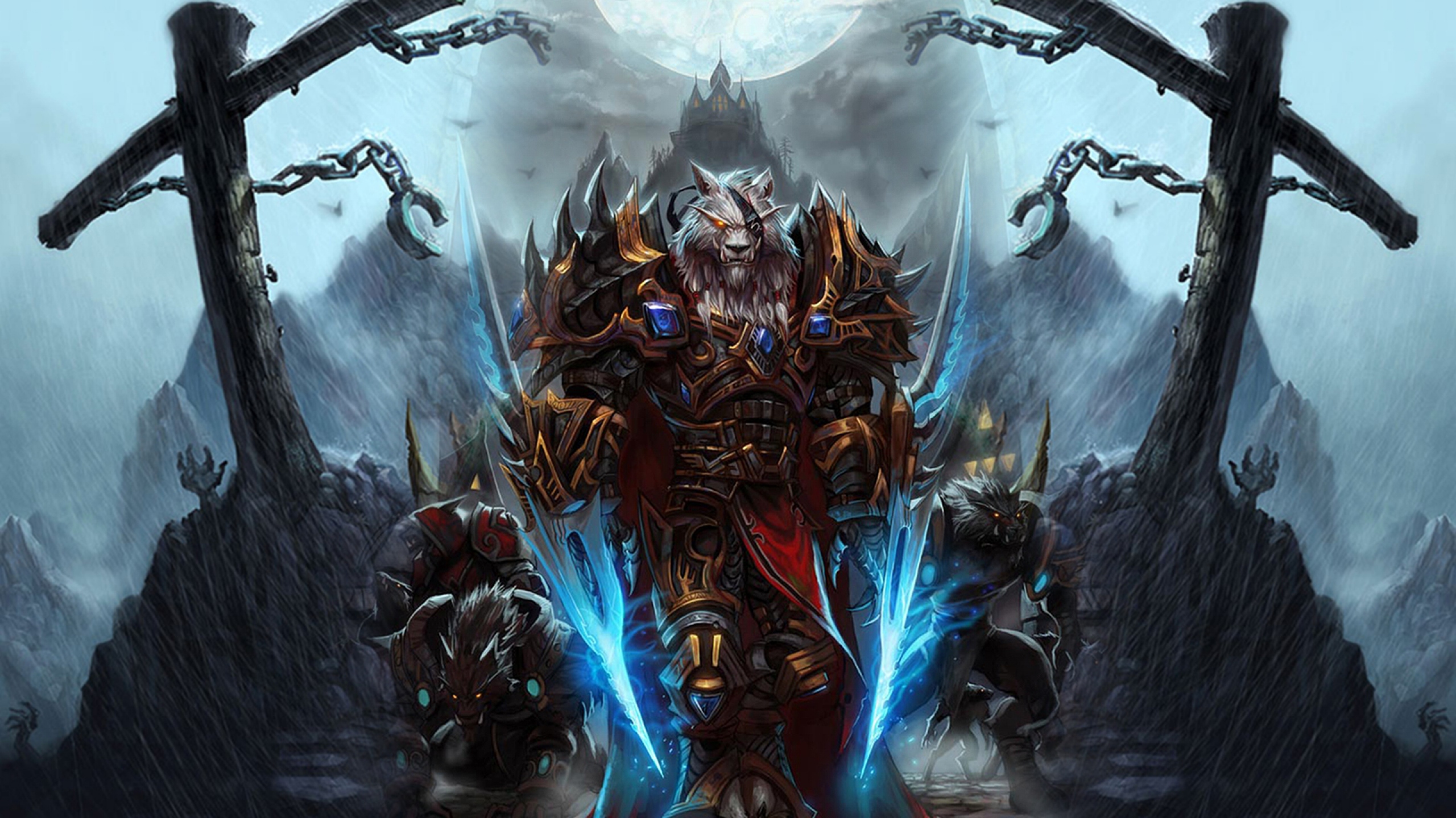 Wallpaper World Of Warcraft Worgen Character Arm