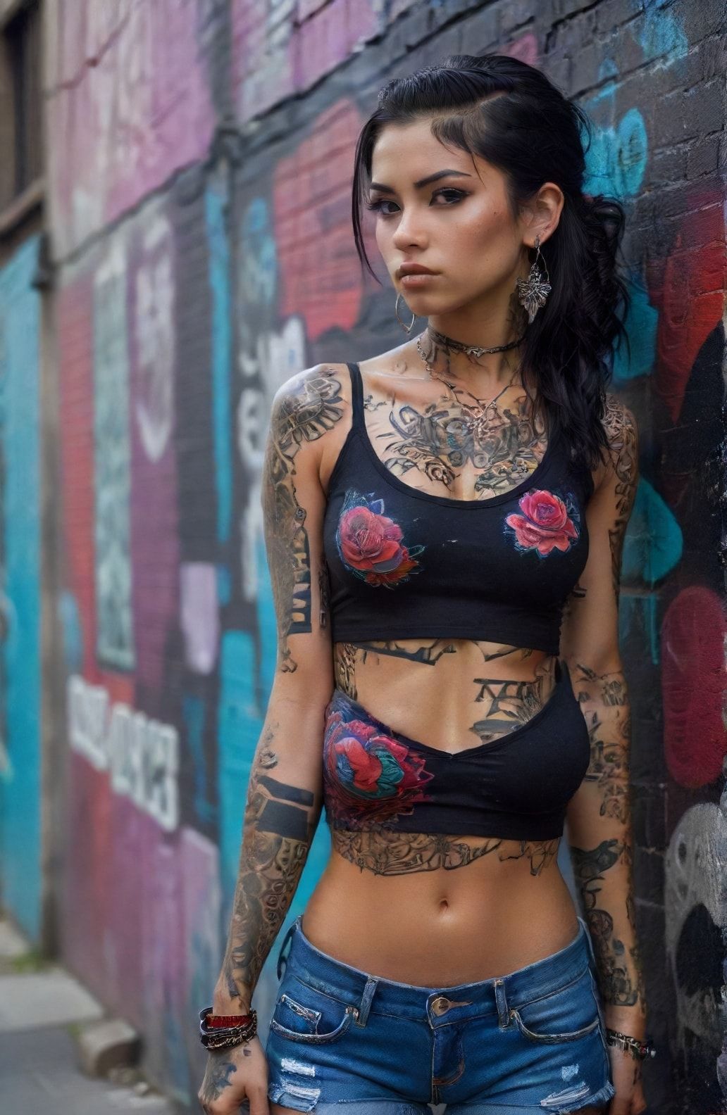 Mexican Gangster Girl Wallpaper