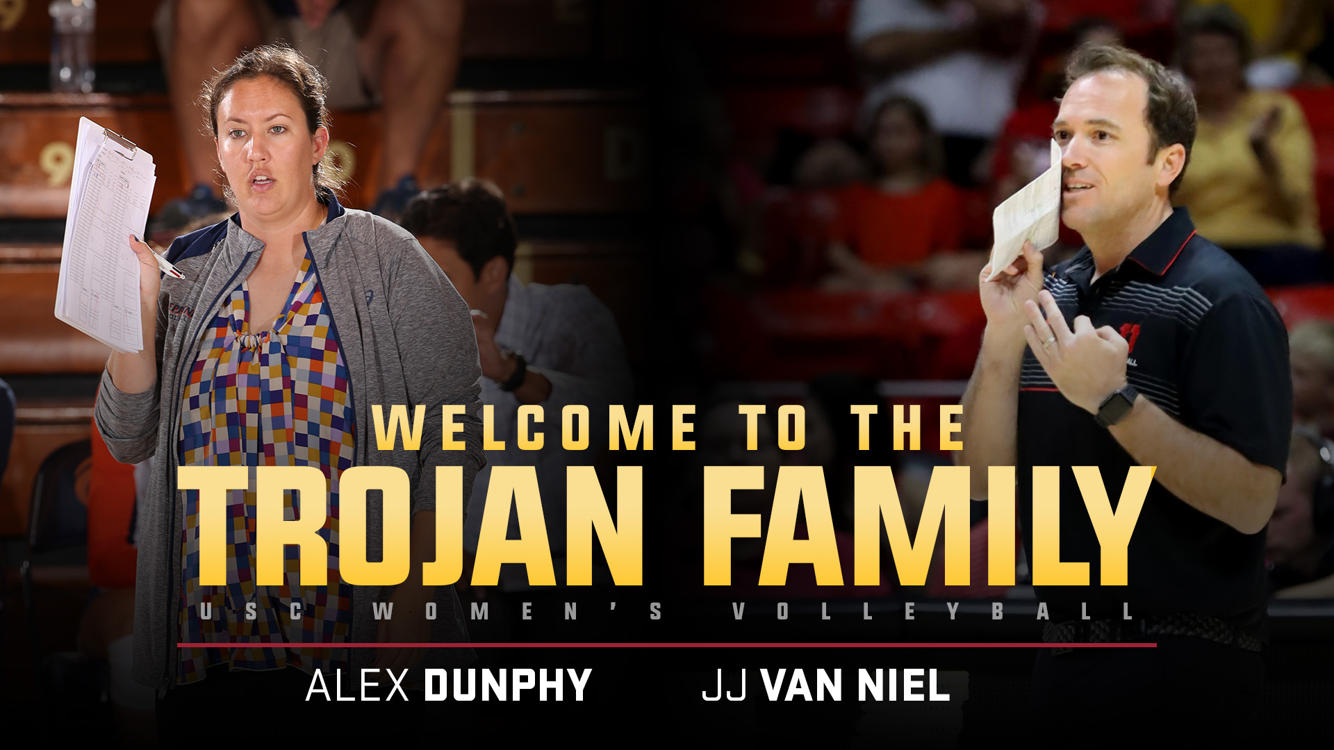 Van Niel And Dunphy Join Women S Volleyball Coaching Staff Usc