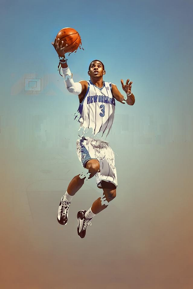 Chris Paul New Orleans Hors iPhone Ipod Touch Android