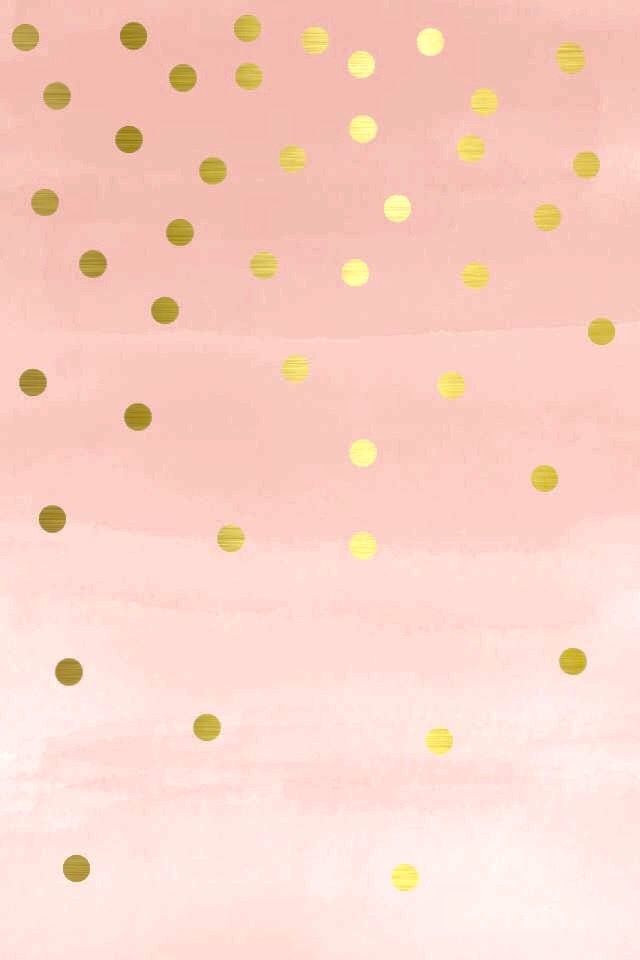 Pretty pink and gold wallpaper for iPhone Gorg in 2019 Pink