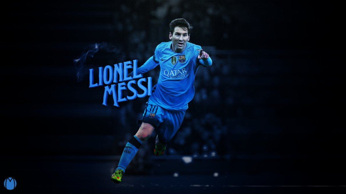 Lionel Messi 2016 Wallpaper   Design by MhmdAo on