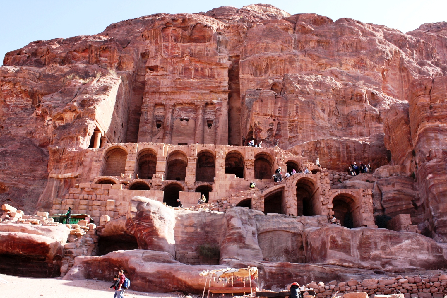 Petra In Jordan HD Wallpaper Landmarks