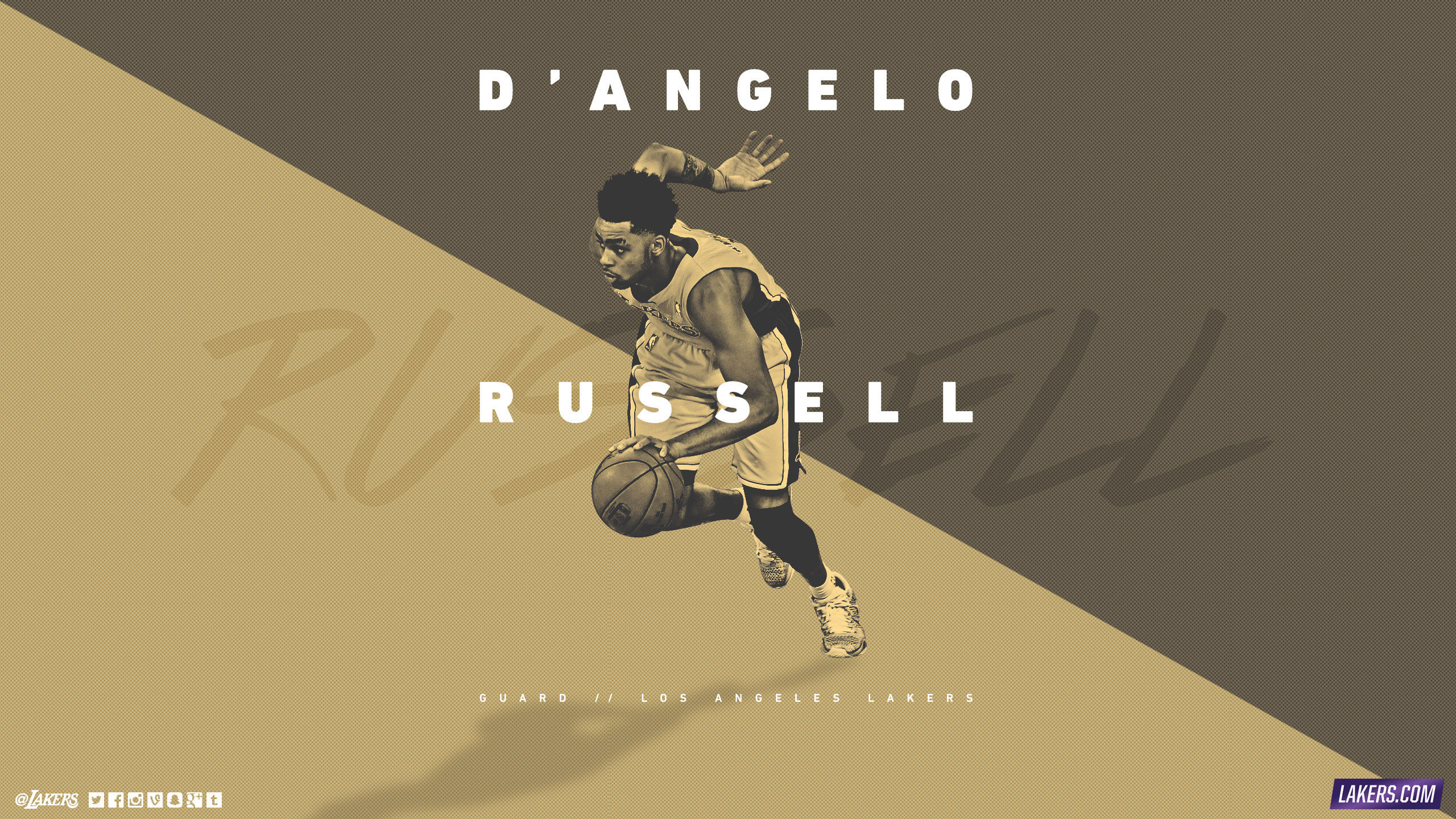 Angelo Russell La Lakers Wallpaper Basketball
