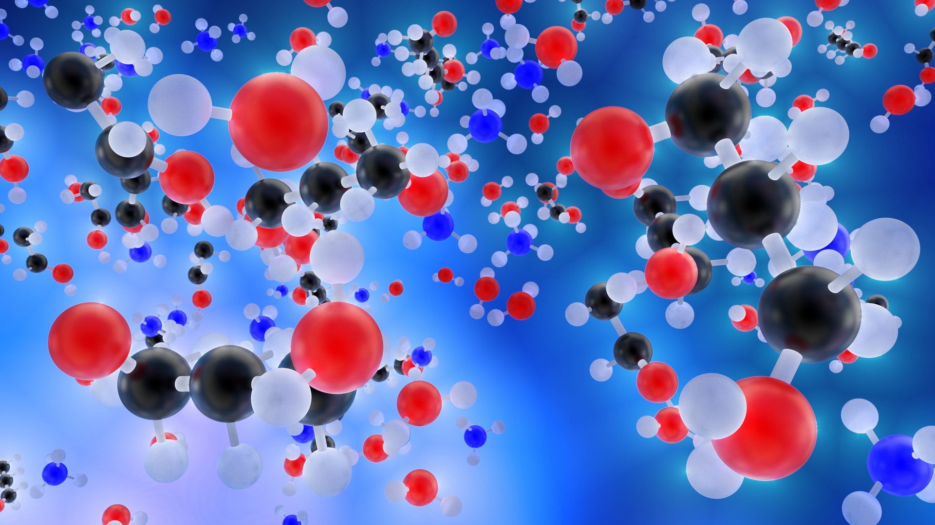 Wallpaper Molecules Atoms Chemistry Pound