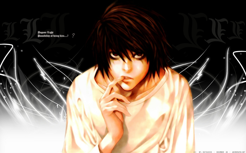 L from death note by Julia   Black Dahlia Ink  Facebook