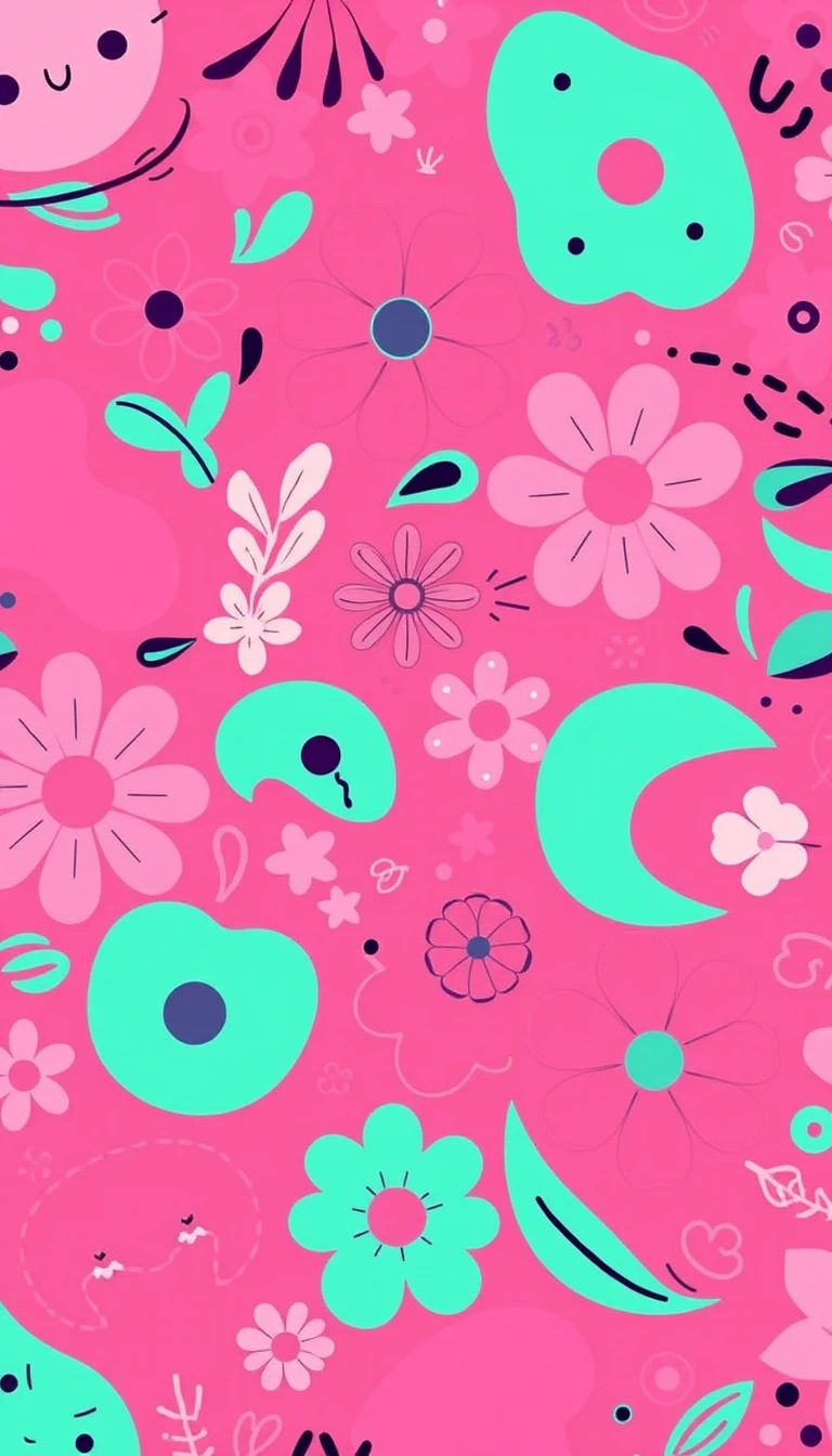 Bright Pink Wallpaper