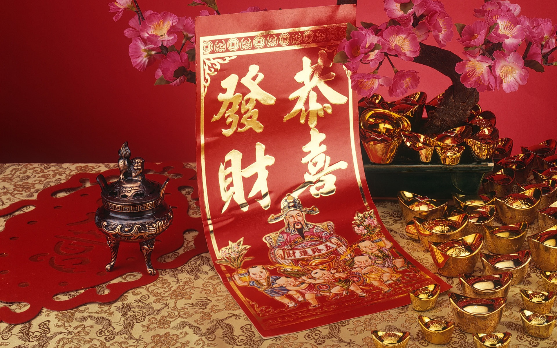 Chinese New Year HD Wallpaper Background Image 1920x1200 ID