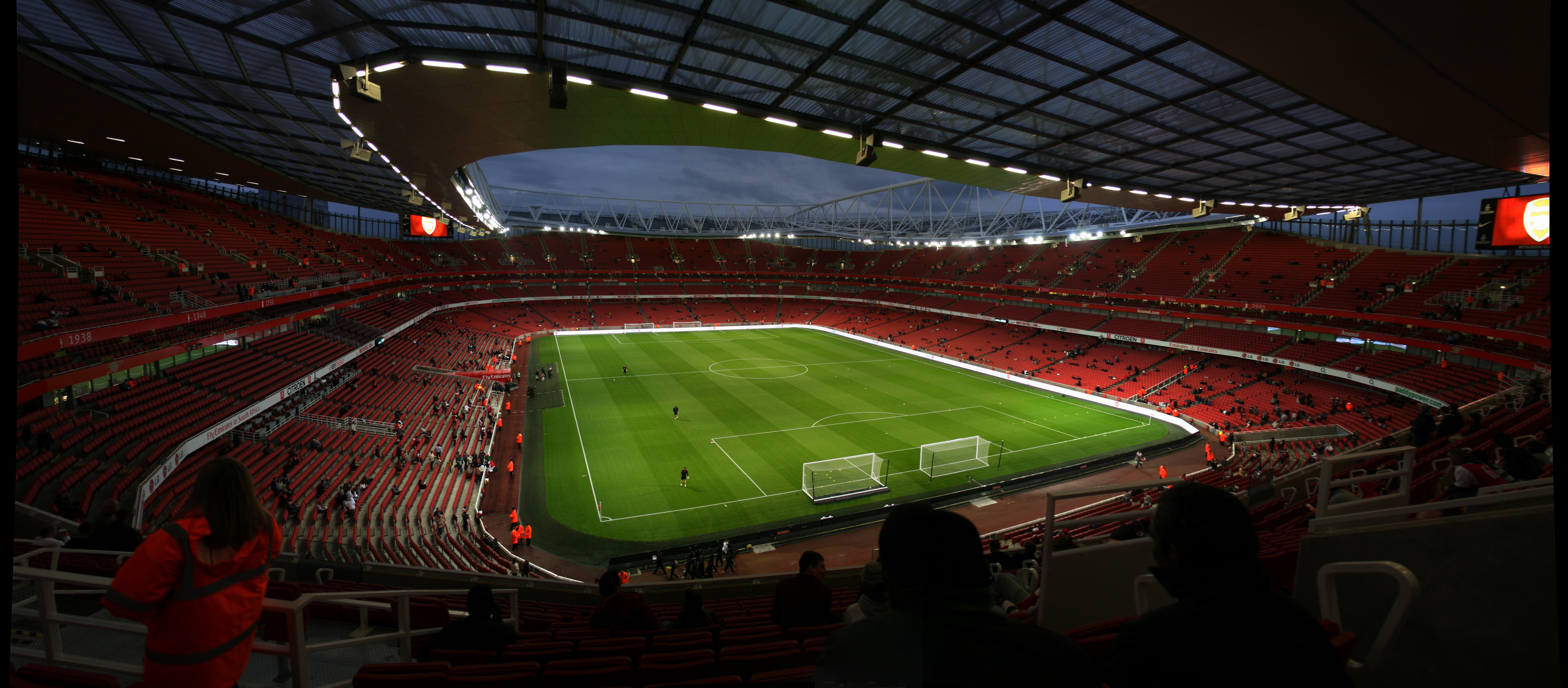 Arsenal Wallpaper Emirates Stadium Emirates stadium hd wallpapers 9734x4271