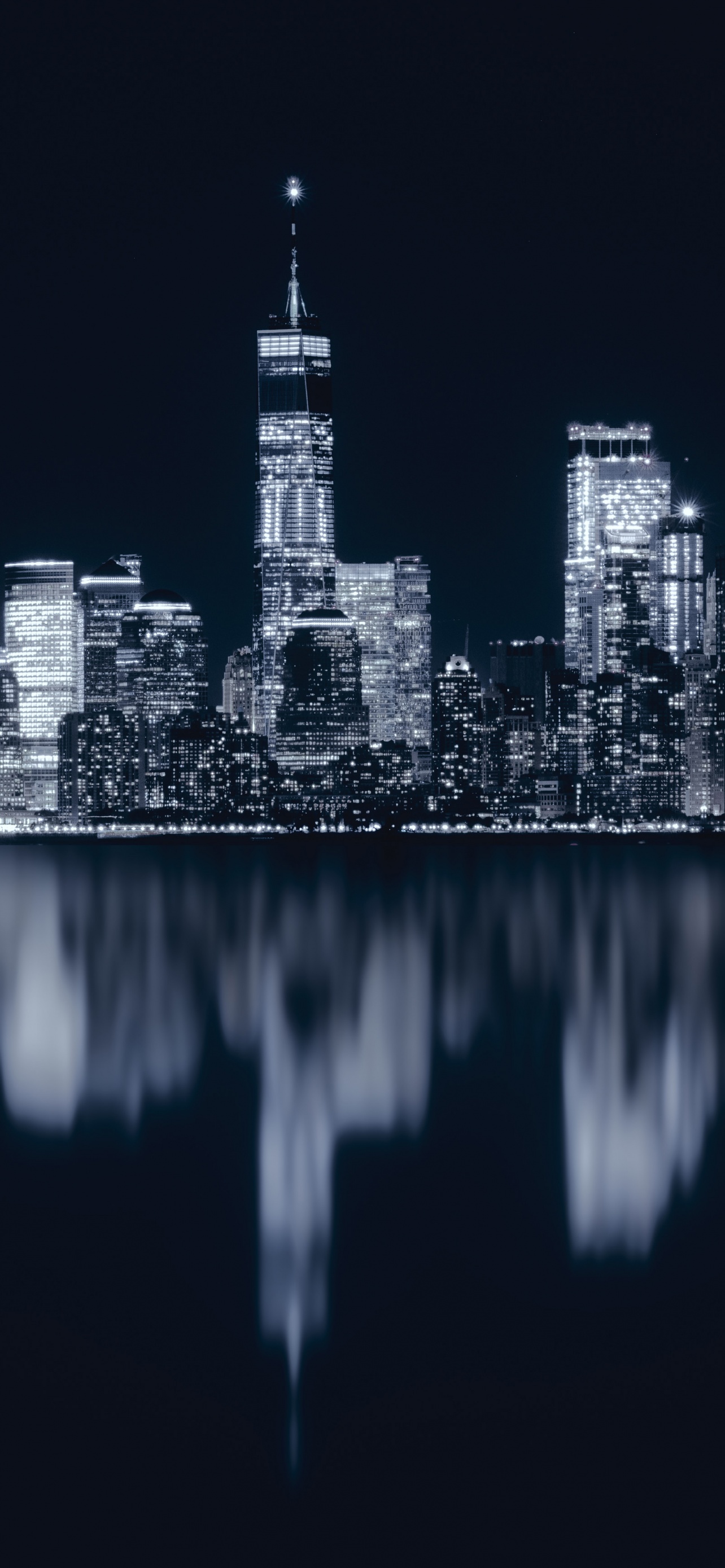 New York At Night iPhone Wallpaper