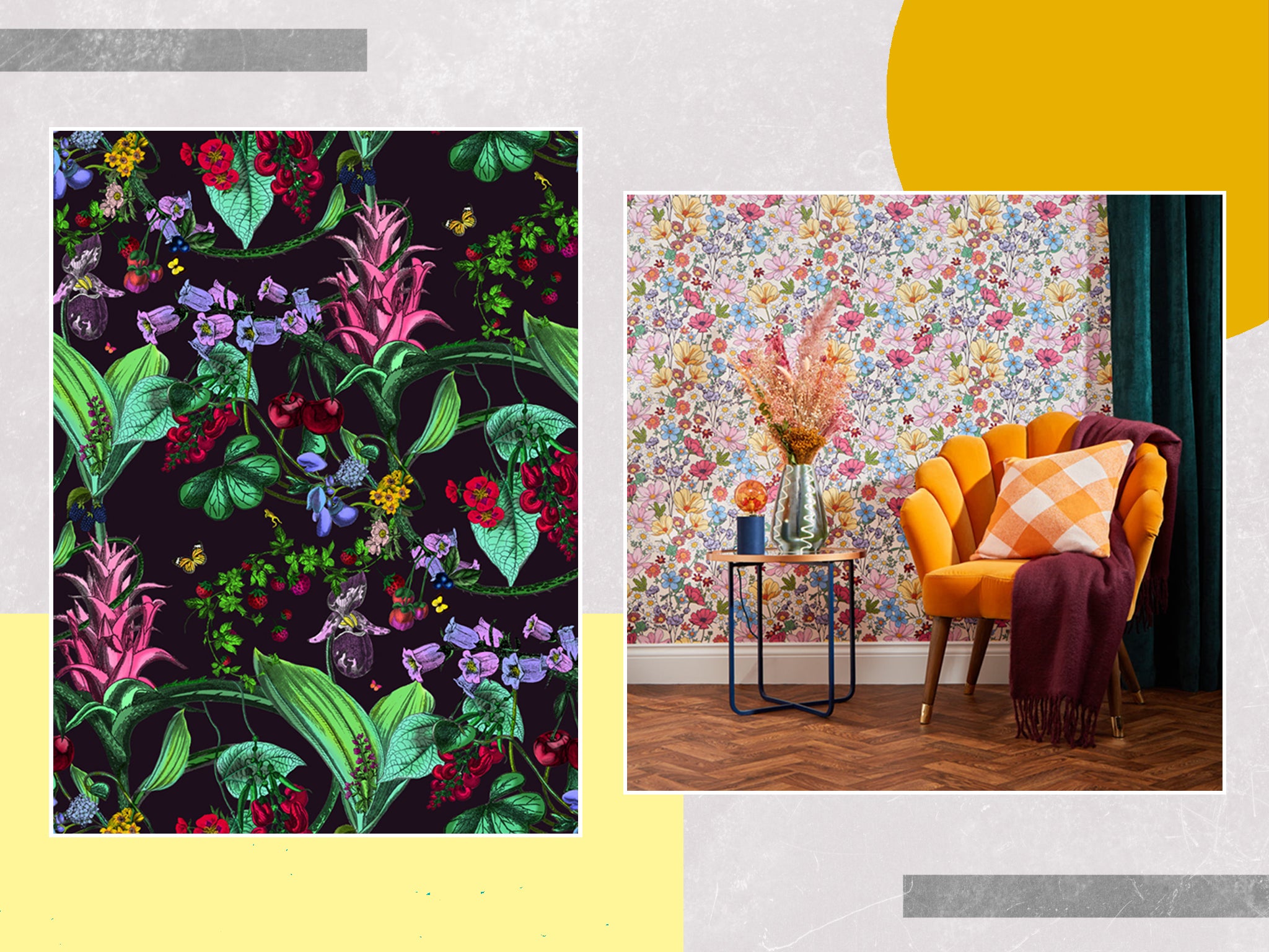 Best Wallpaper Floral Abstract And Quirky Prints The
