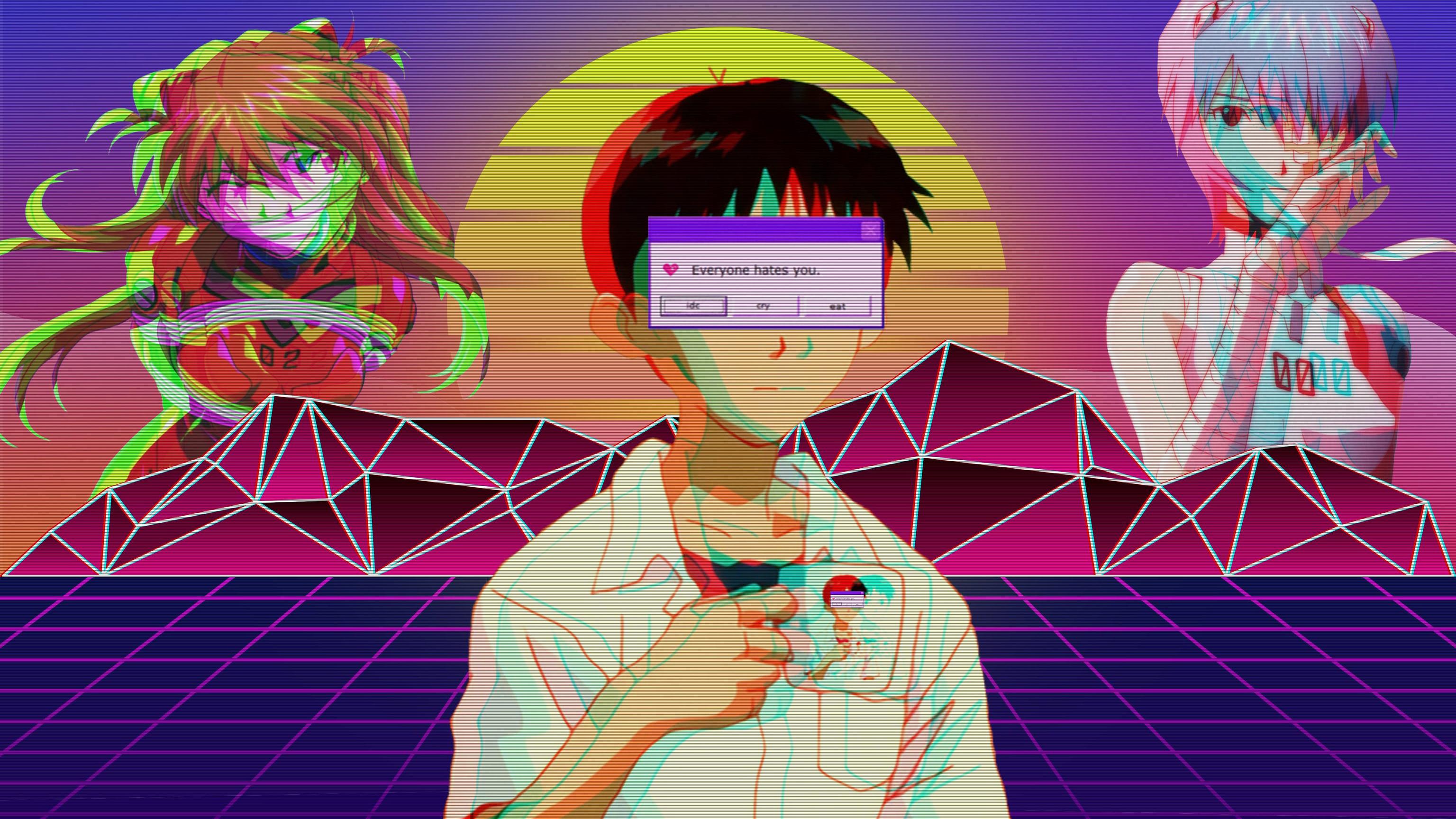 Evangelion Wallpaper On
