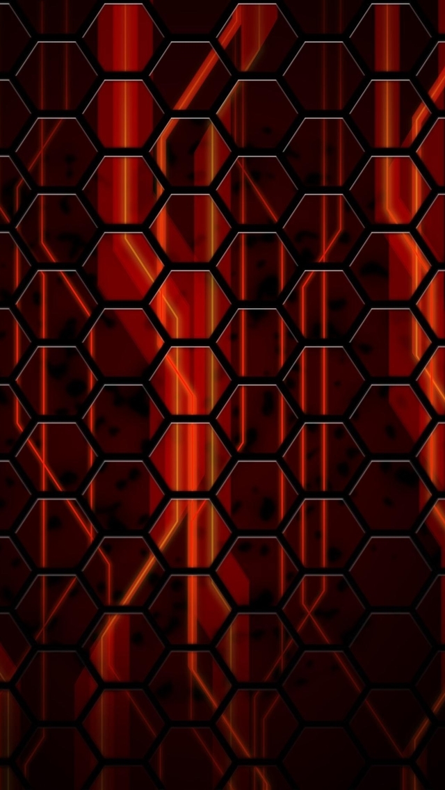 Black And Red Abstract iPhone Wallpaper S 3g