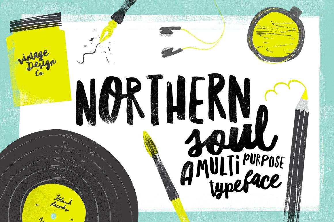 Northern Soul Typeface Ian Barnard