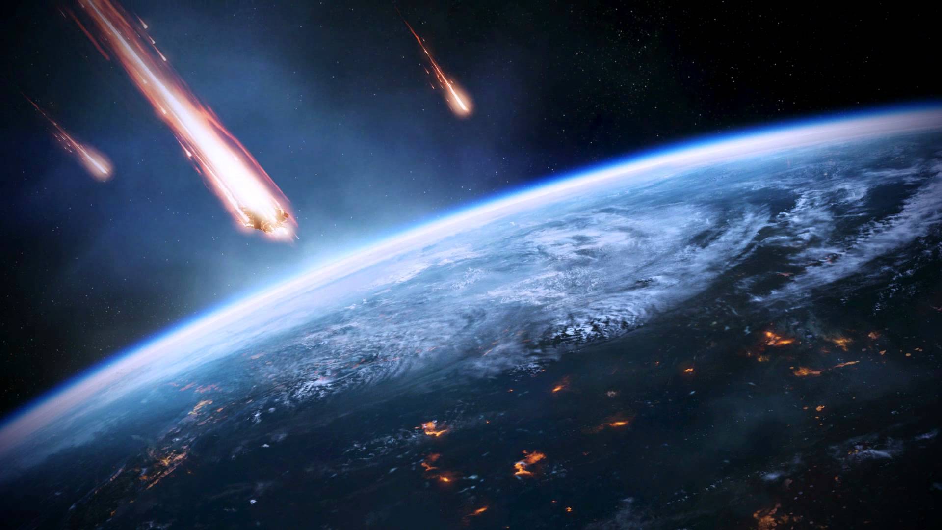 Mass Effect Earth Under Siege Dreamscene Video Wallpaper