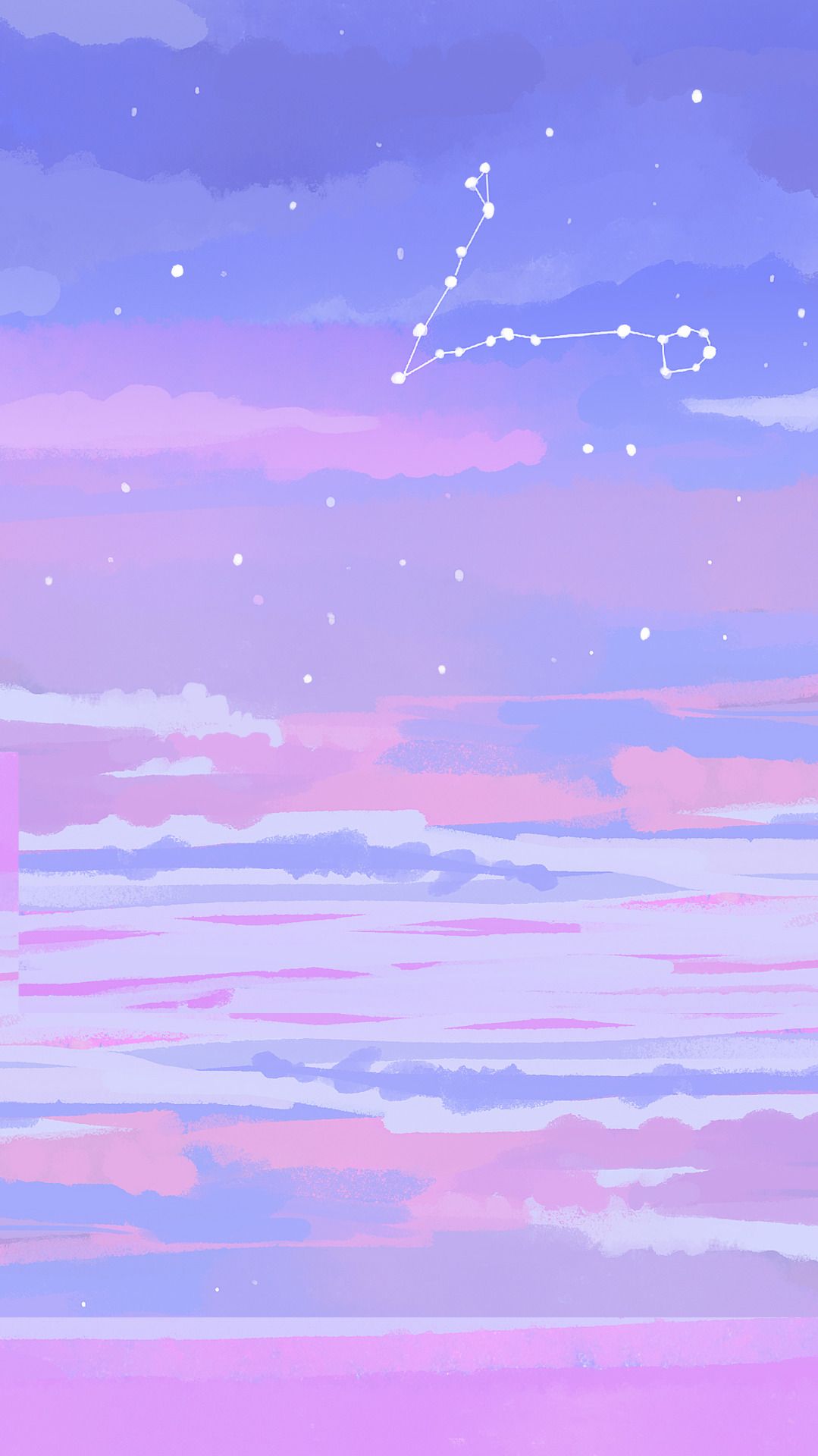 Star Plasma Pisces Aries Capricorn Phone Wallpaper Vers