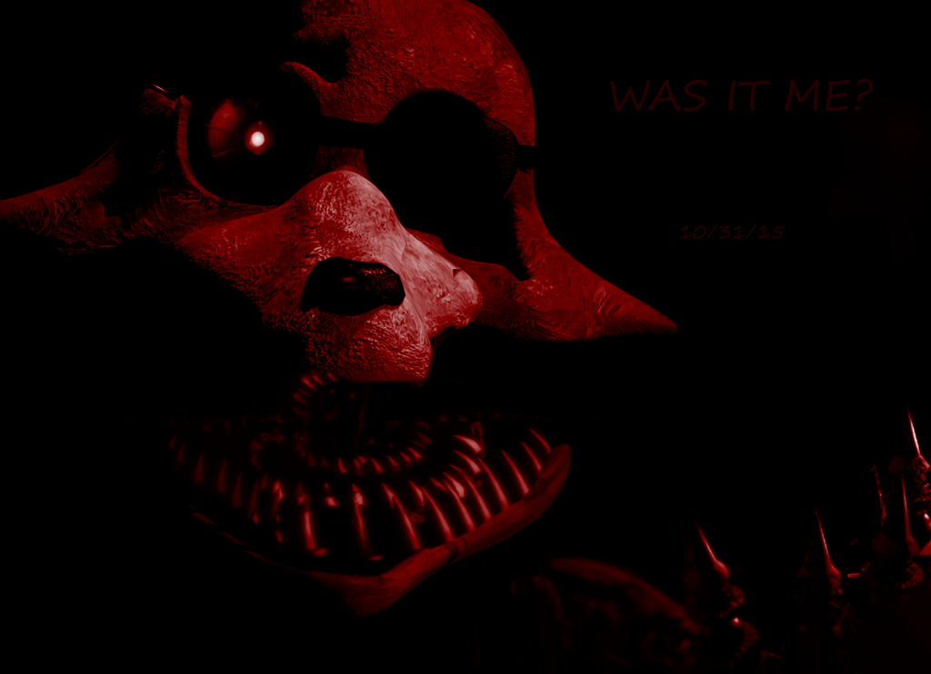 Fnaf Nightmare Foxy Rawr Scary Fnaf4 Just A Guess On What