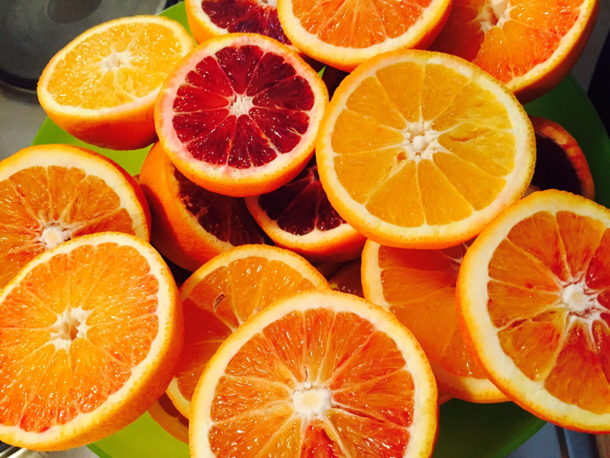Wallpaper Oranges Citrus Slice Ripe Juicy Fruit HD