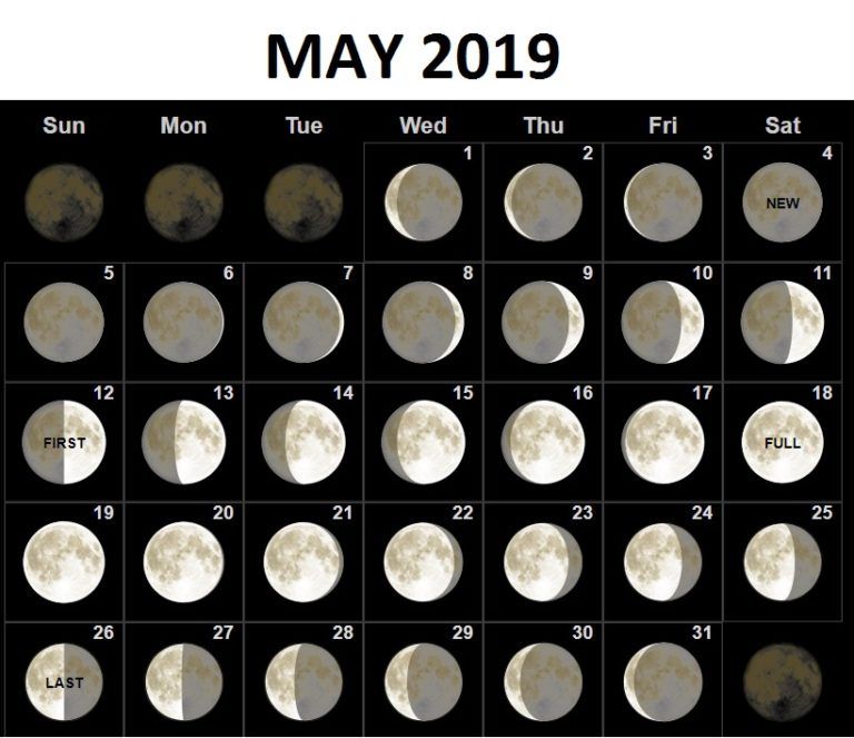 Free Download May 2019 Moon Phases Calendar Moon Phases Moon Phase Calendar 768x663 For Your Desktop Mobile Tablet Explore 24 Full Moon May 2019 Wallpapers Full Moon May 2019