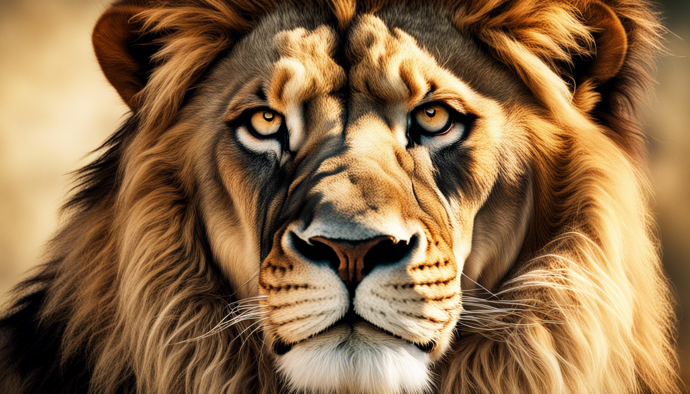Lion Face Wallpaper