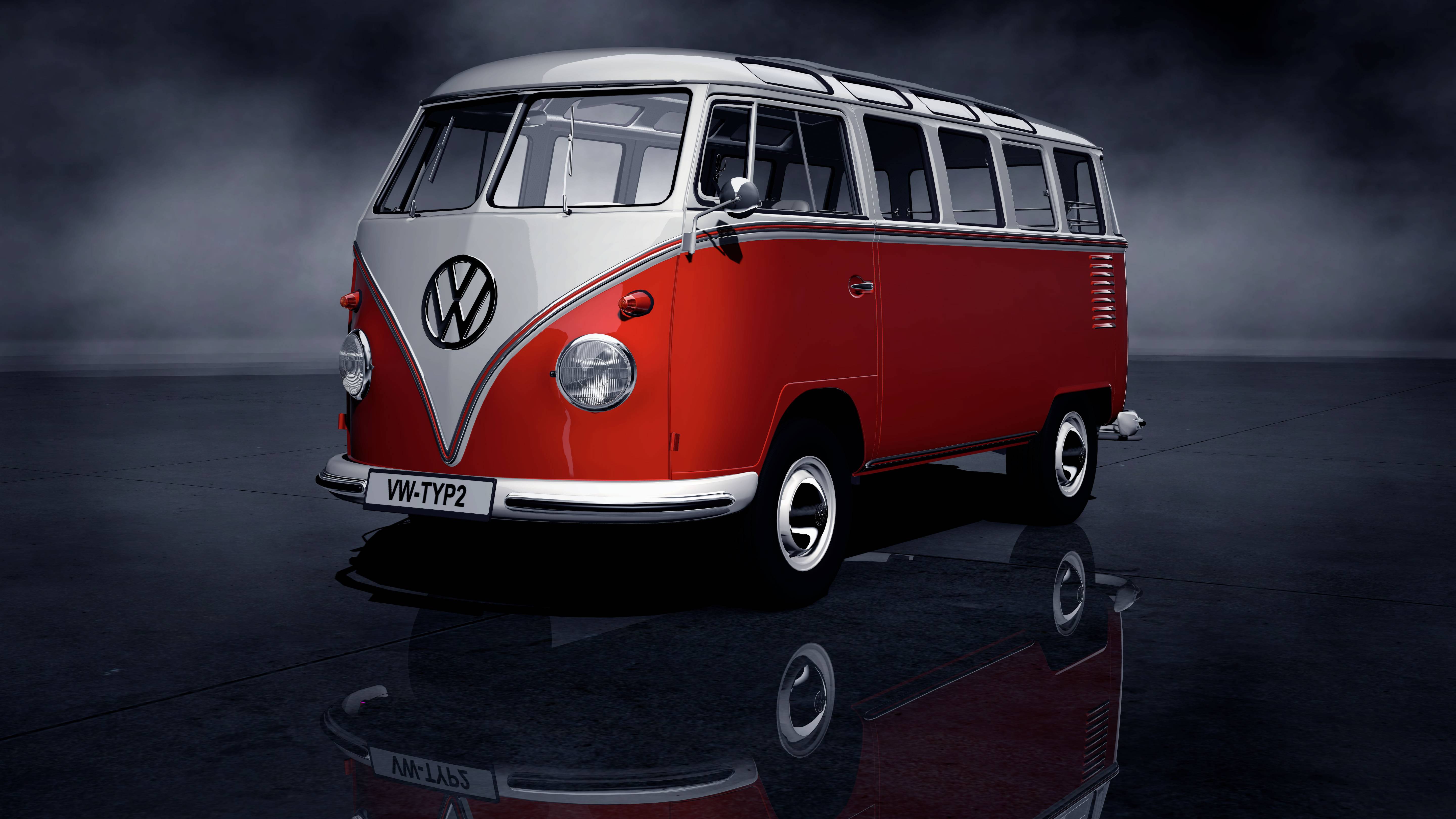 Volkswagen Bus Wallpapers 5760x3240
