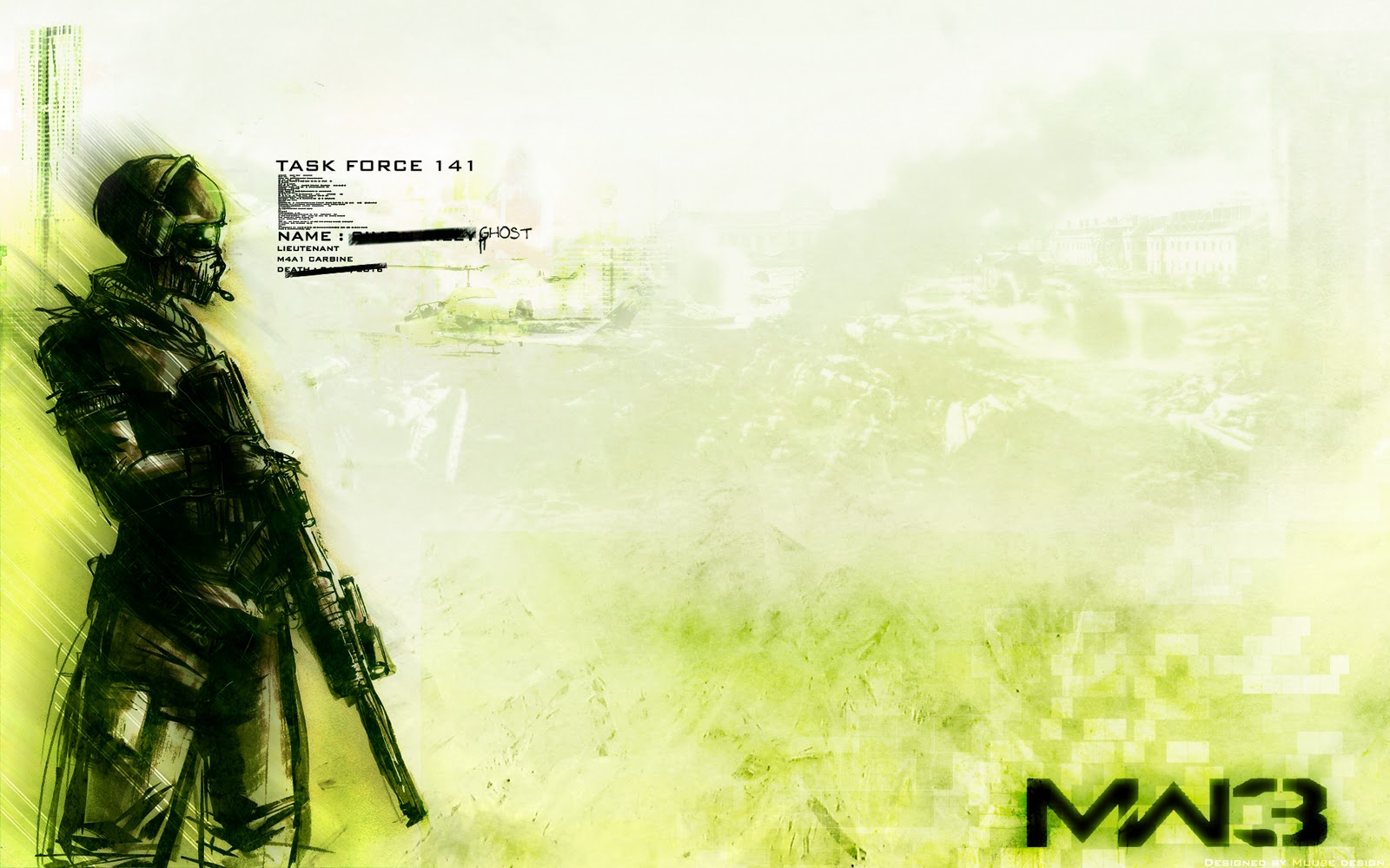 Call Of Duty Mw3 Wallpaper Illustration