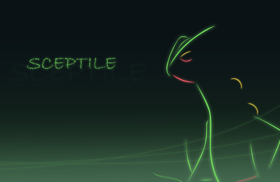 Sceptile Wallpaper By All0412