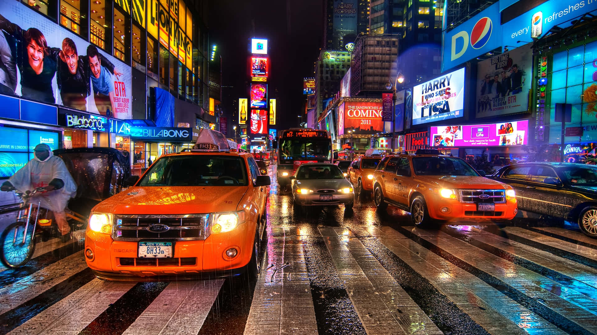 Times Square 4k Wallpaper