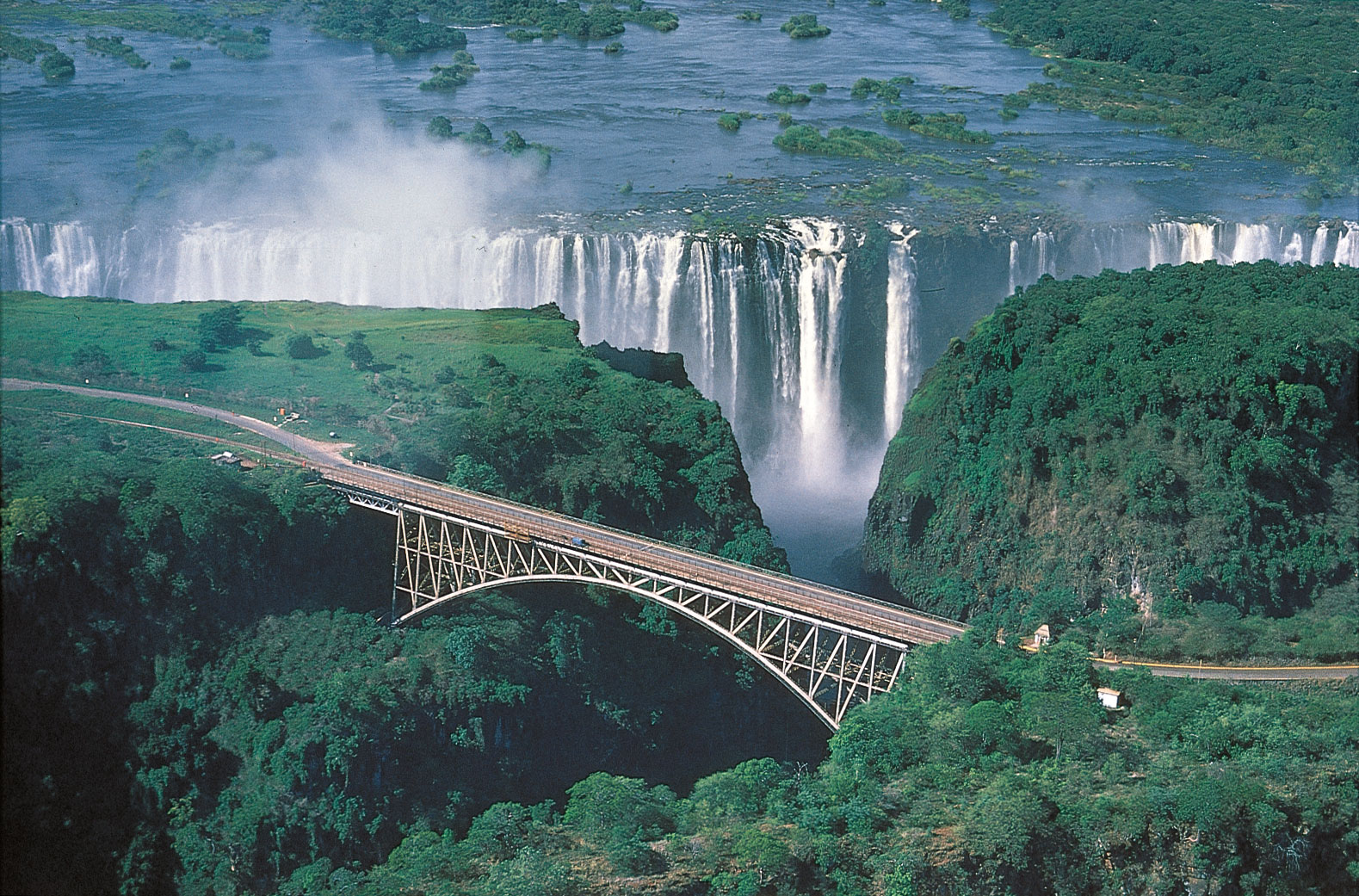 Victoria Falls Scenery Photos Wallpaper Location Details Picture