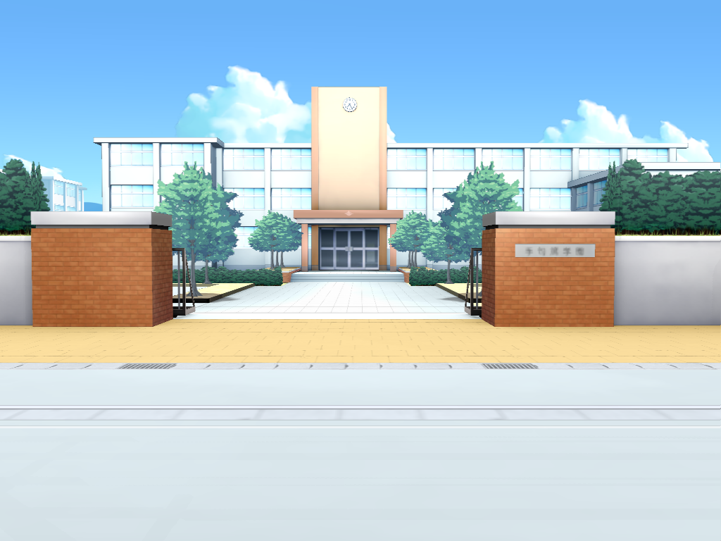 Mmd Hq Anime Like Front Gate To A School Yard By Saler1
