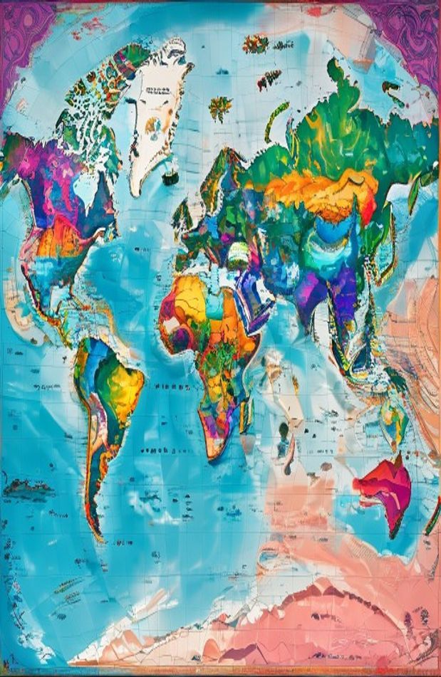 World Map Wallpaper High Resolution