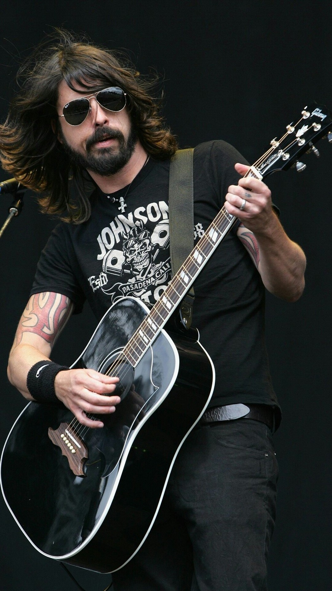 Dave Grohl Foo Fighters iPhone Wallpaper Resolution