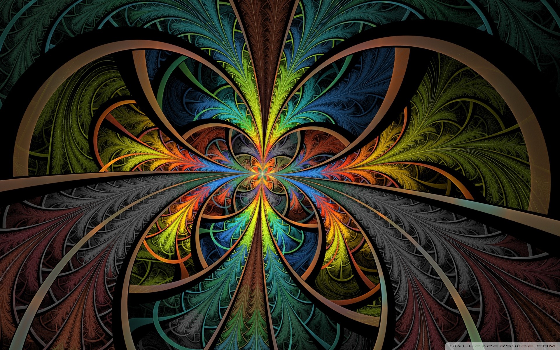 Wallpaper Psychedelic Colorful Trippy Image