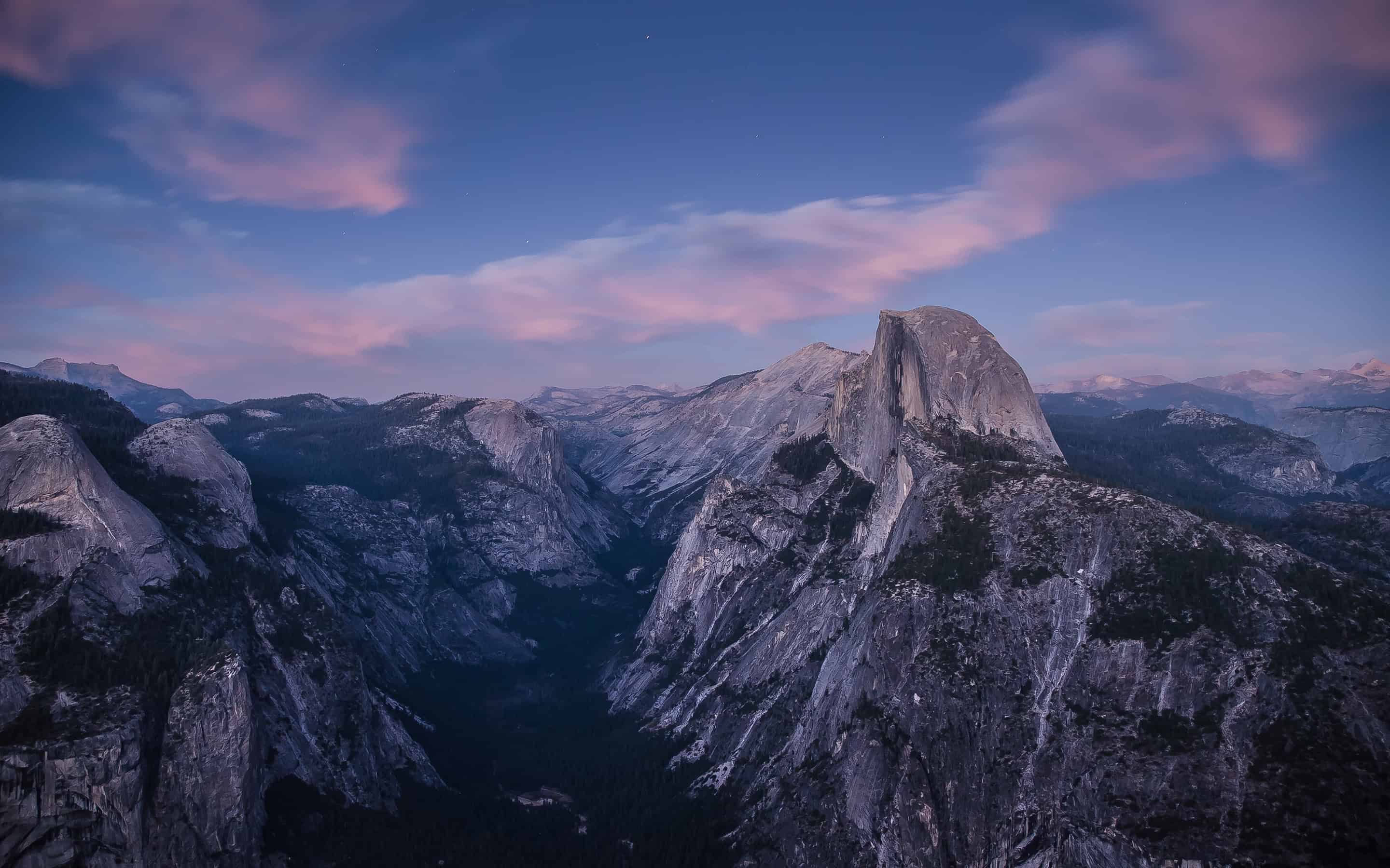 Yosemite Night Wallpaper