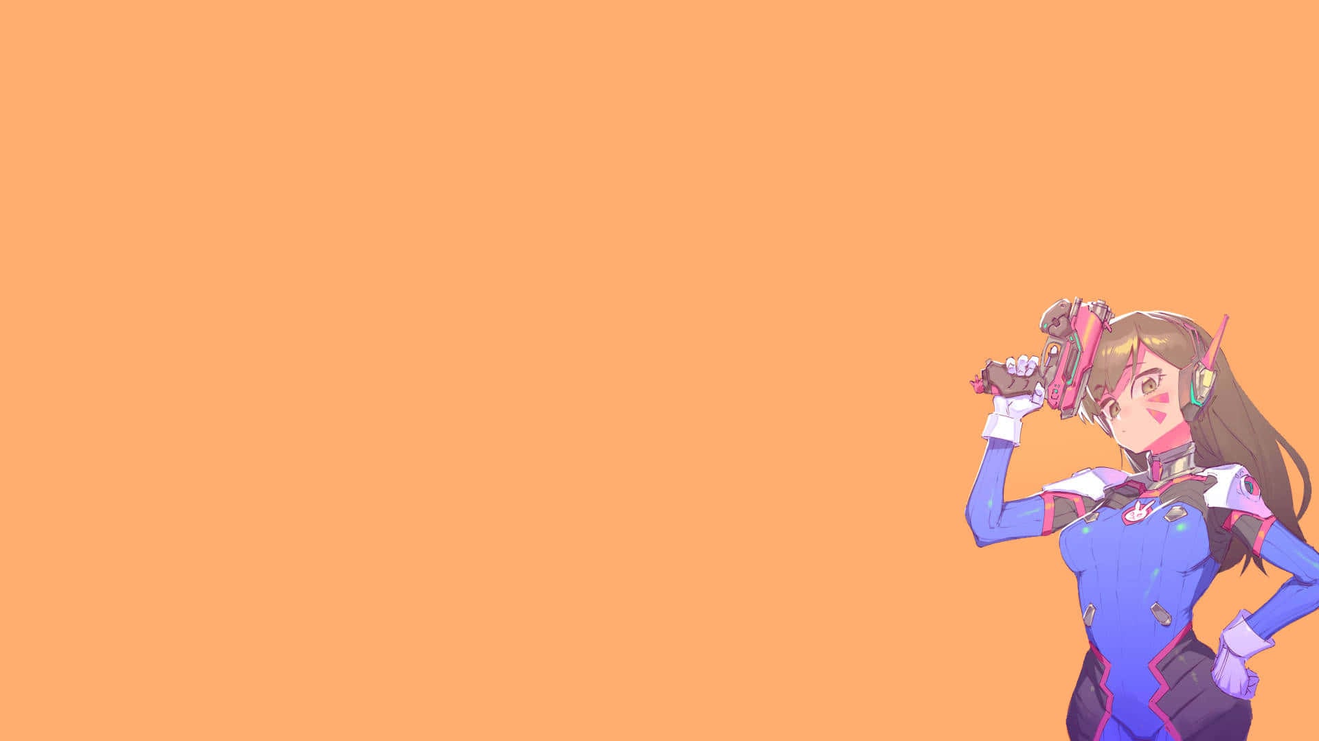 A Futuristic Perspective Of The Overwatch World Wallpaper