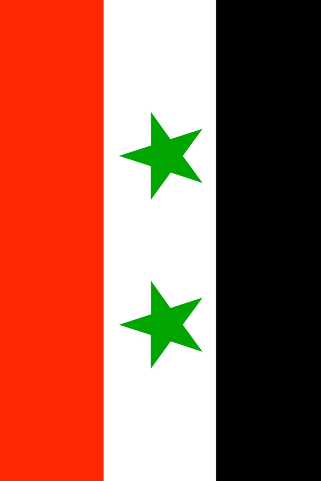 Syria Flag iPhone Wallpaper HD