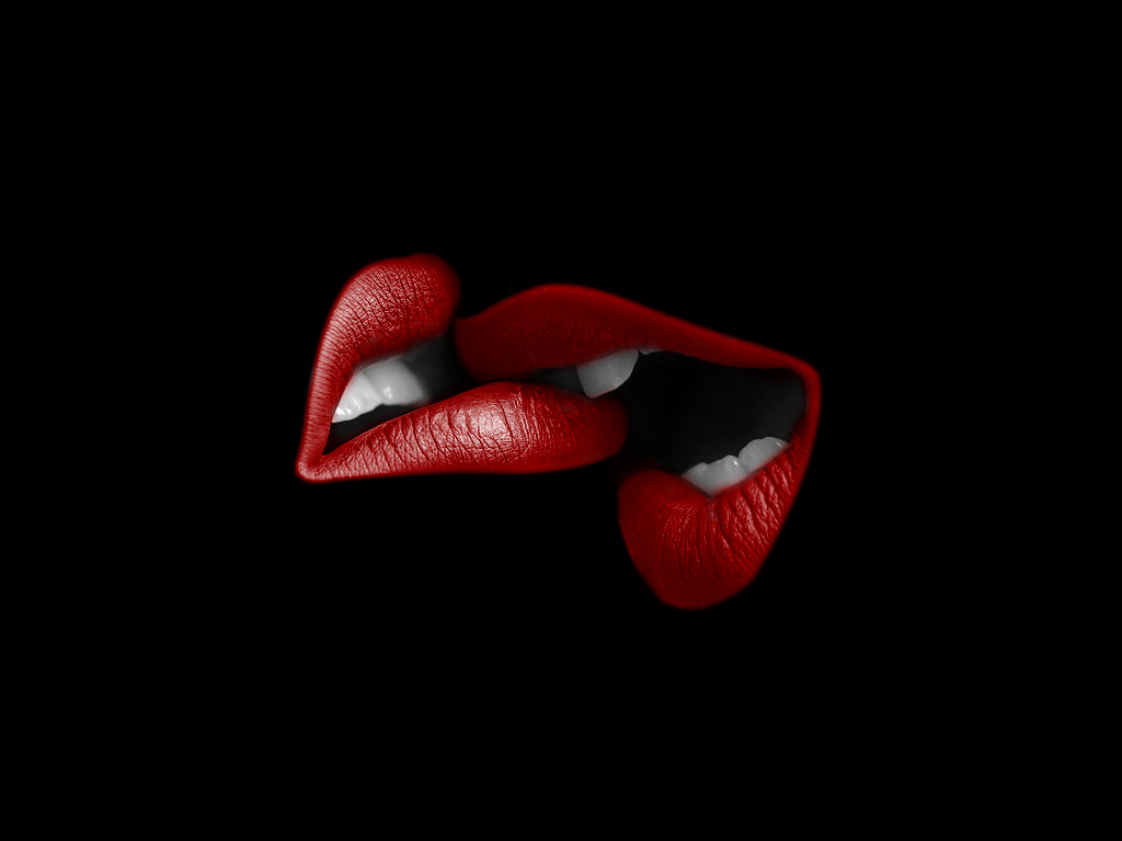 HD Hot Lips Wallpaper Desktop