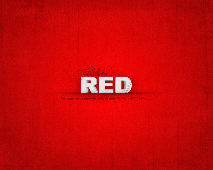 Red Color Themed Wallpaper By Ahmed Taher