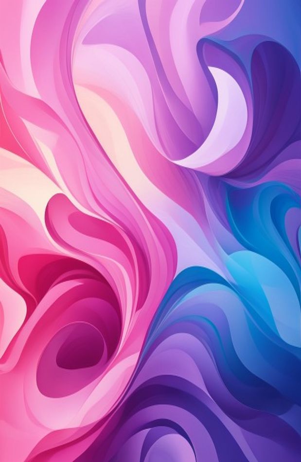 Pink Purple And Blue Wallpaper