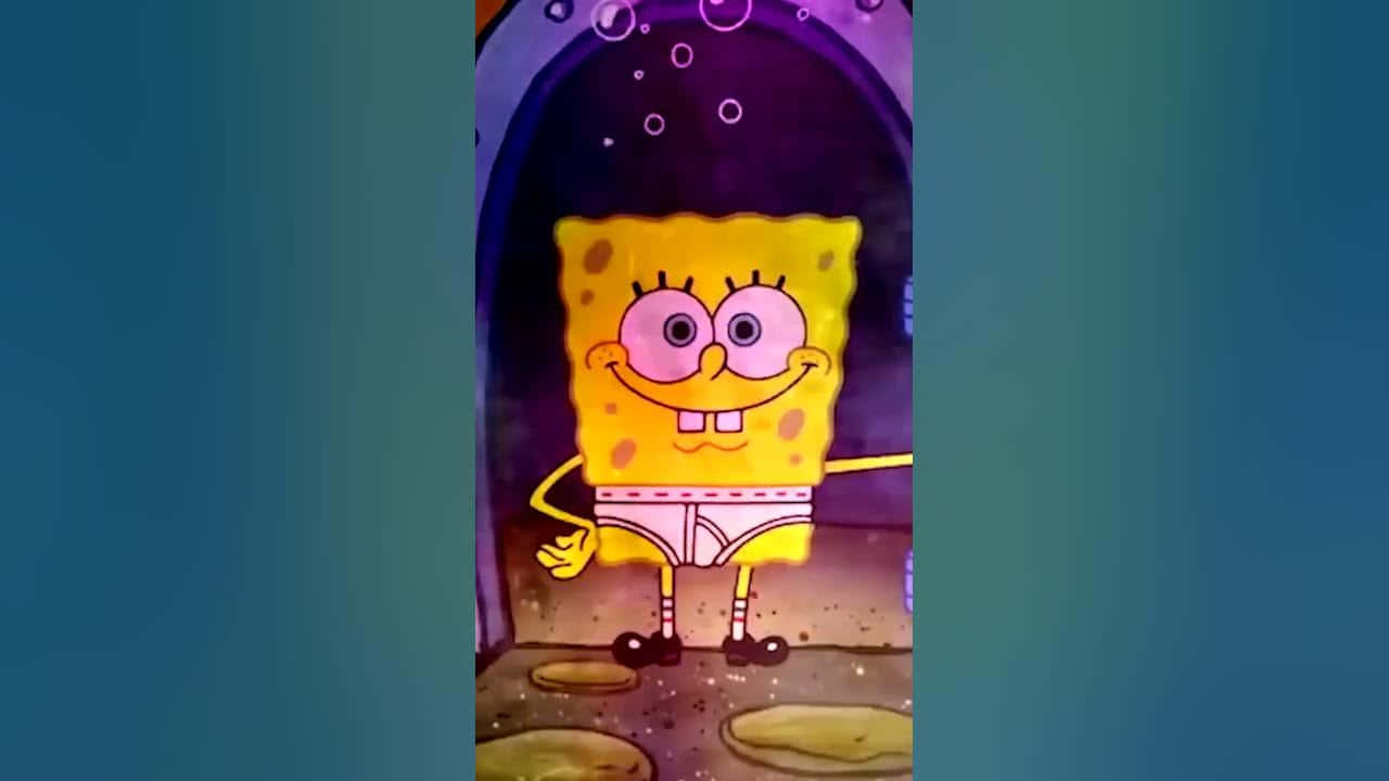 Aesthetic Spongebob Laptop Wallpaper