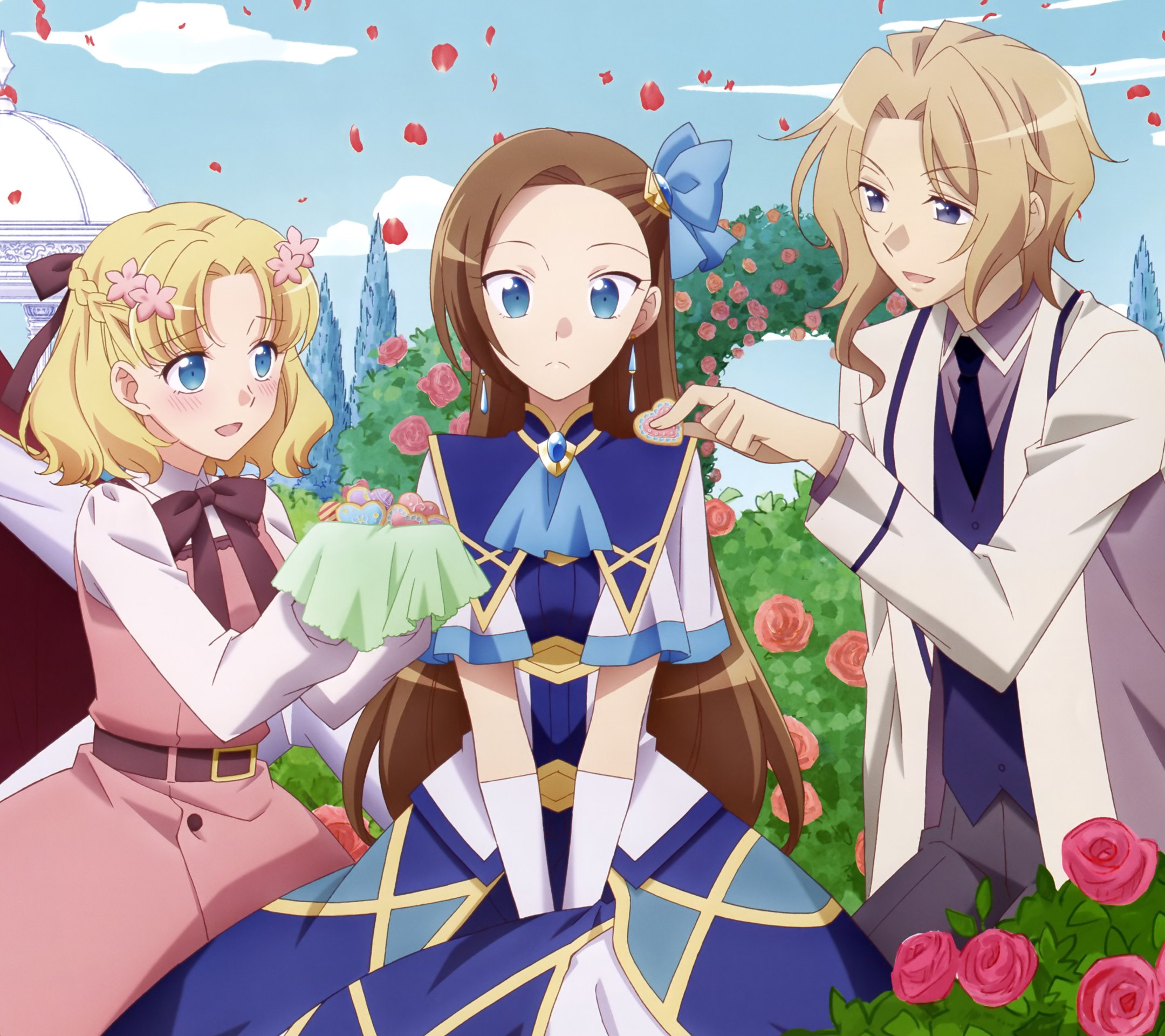Otome Game No Hametsu Flag Shika Nai Akuyaku Reijou Ni Tensei Wallpaper
