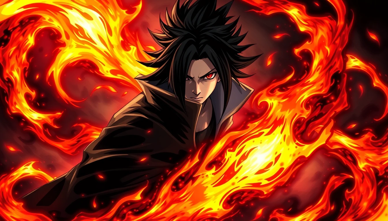 Itachi Amaterasu Wallpaper