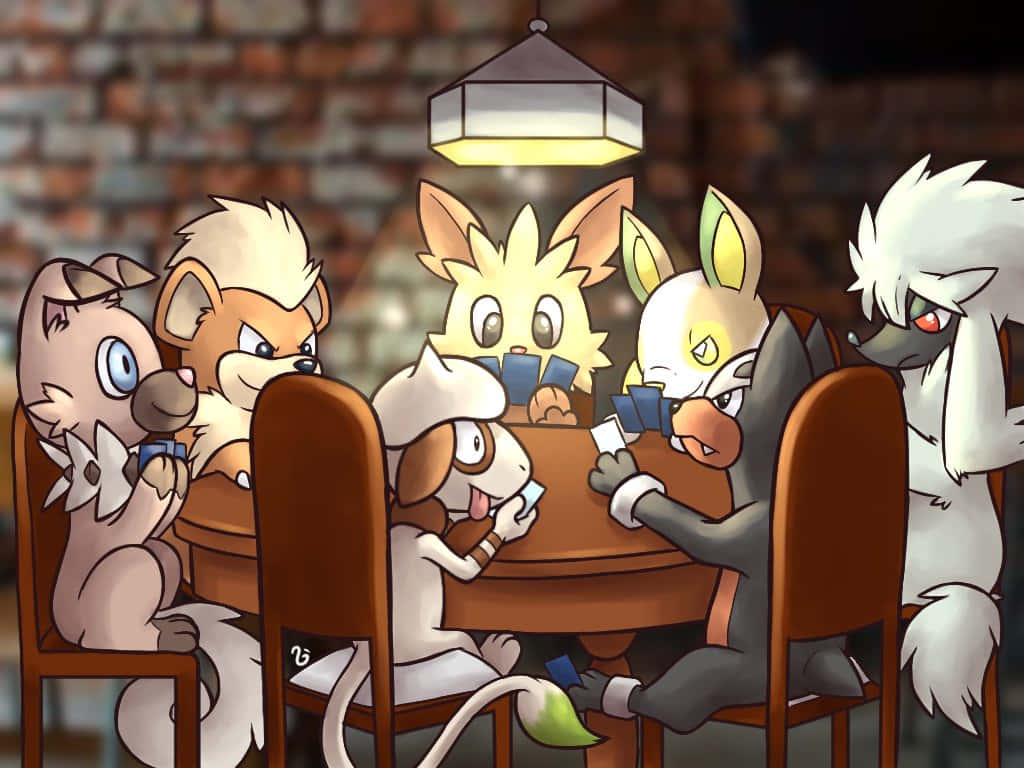 Furfrou Pokemon Card Game Illustration Wallpaper