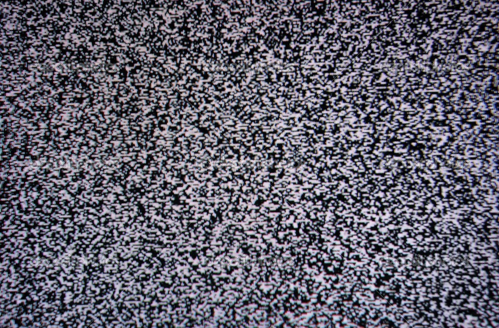 Tv Static Background Black And White Screen
