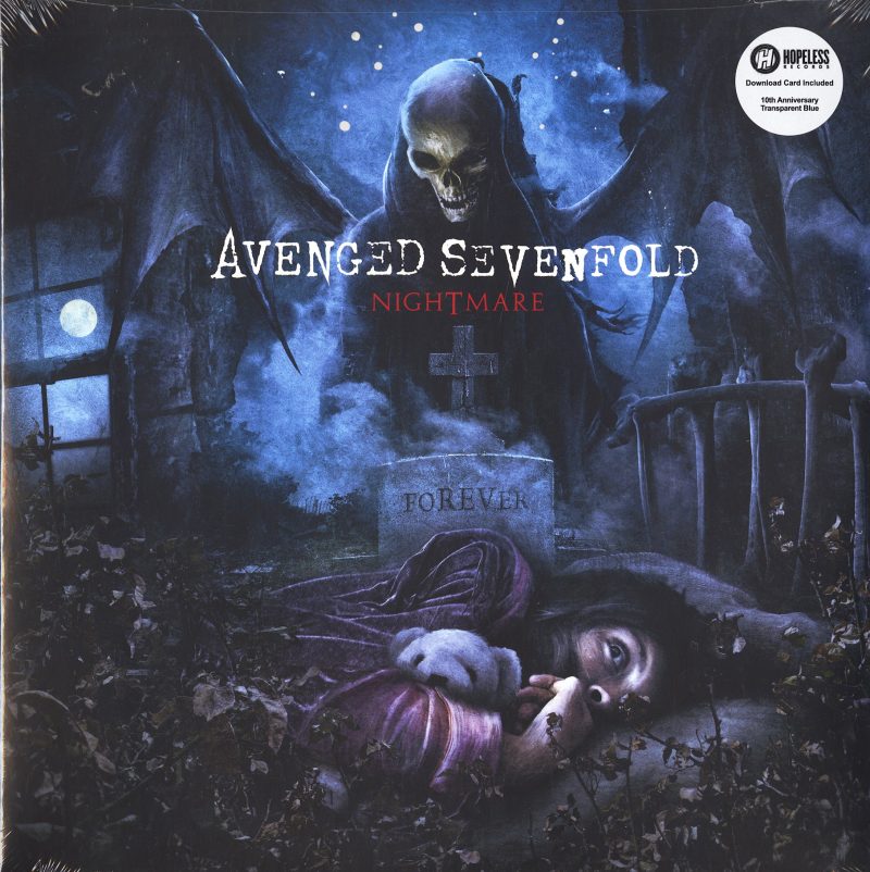 Avenged Sevenfold Nightmare Limited Edition Blue Colored