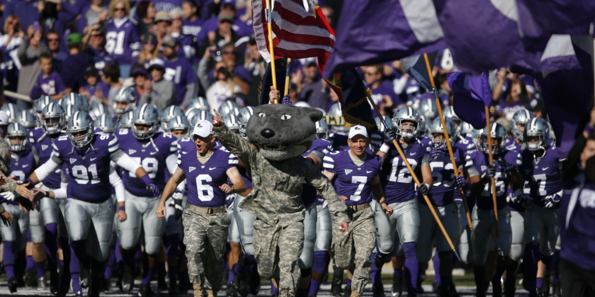 Kansas State Football Coach College Sports Sold Out