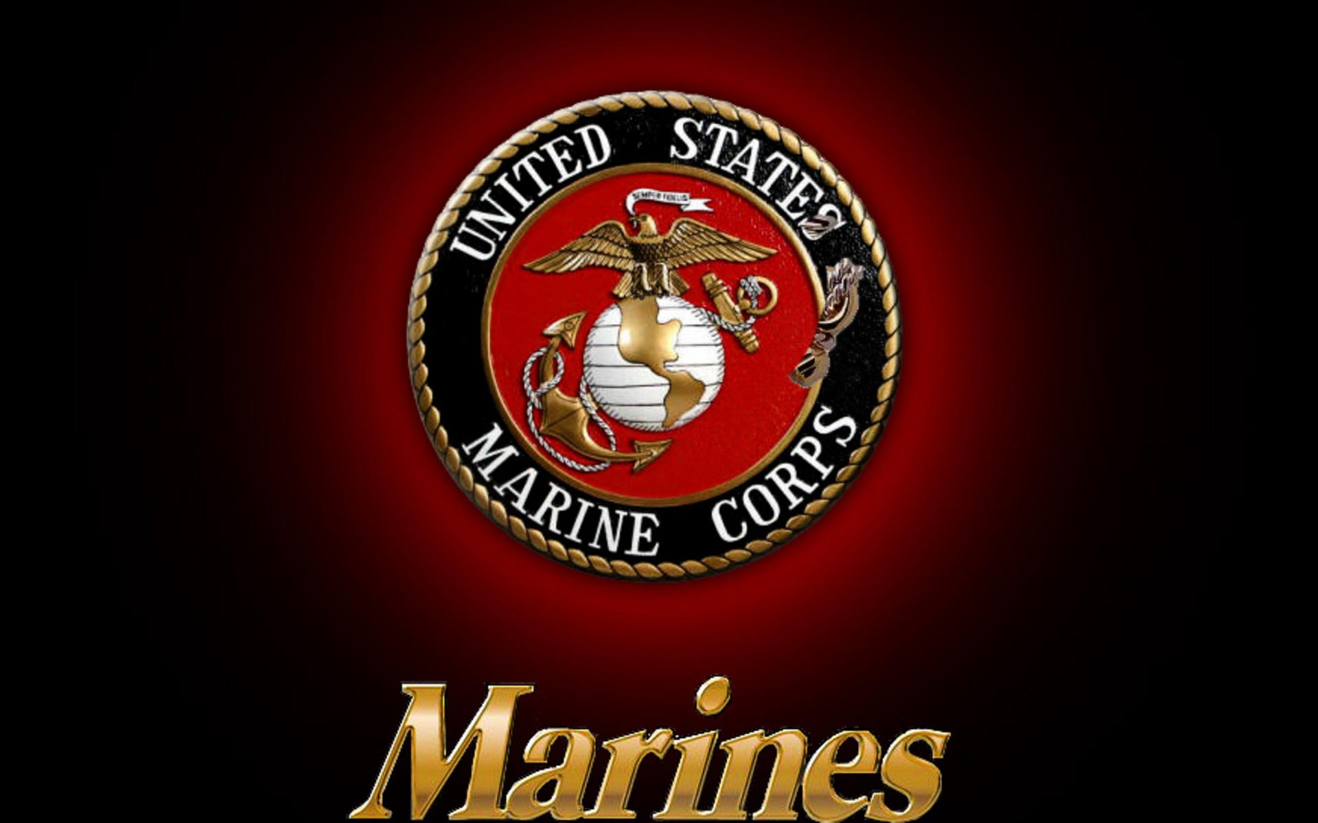 Marine Logo Unique HD Wallpaper