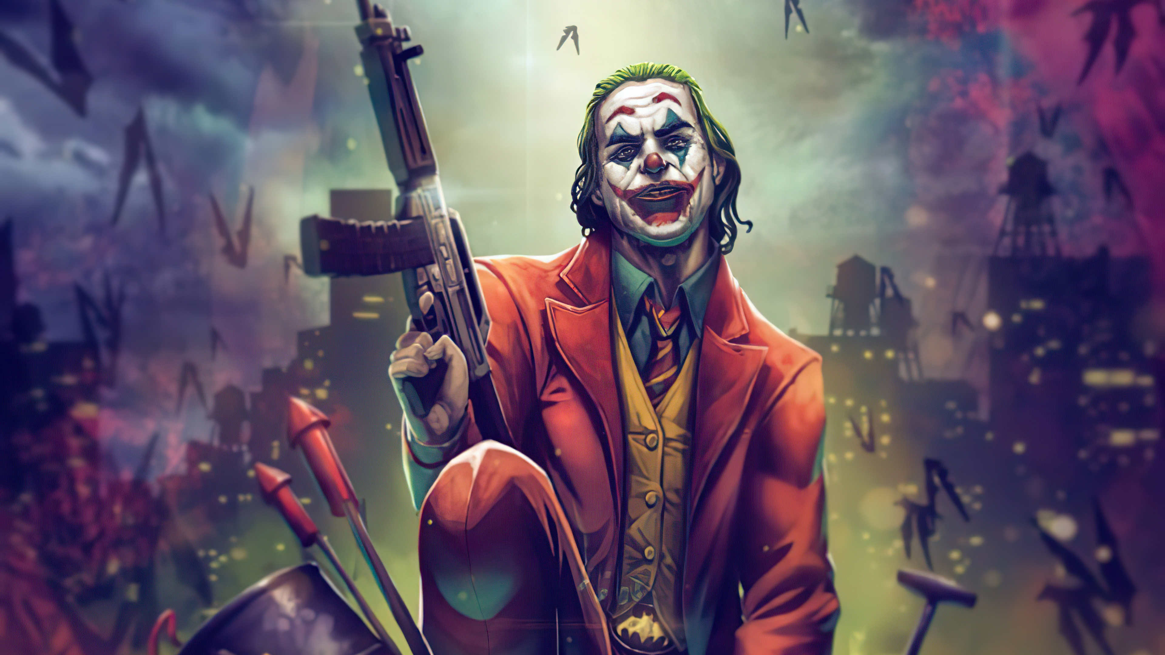 Papel De Parede Do Coringa 4k Personalizar Seu Celular Passa Por Muitos Wallpaper